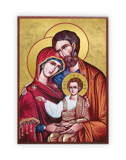 quadro arredo icona classica sacra famiglia