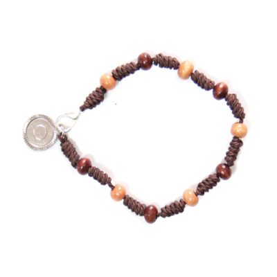 bracciale legno corda ab32nat
