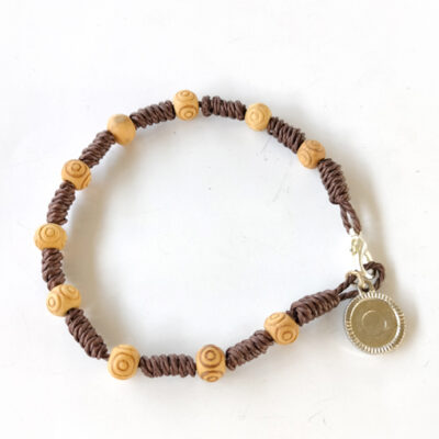 bracciale legno corda ab33ac