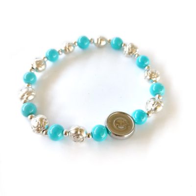 bracciale vetro rose ab28cel