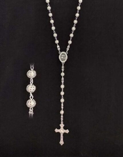 rosario filigrana argentata ar086