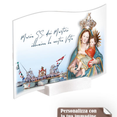 Veletta quadretto plex cm 9x6