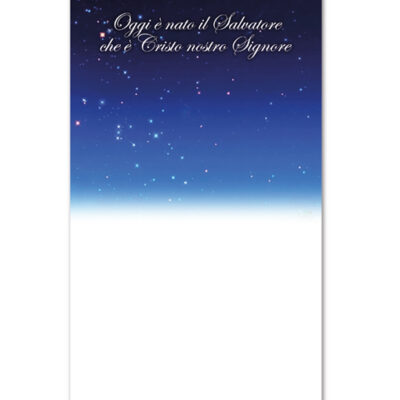 cartoncino segnalibro natale 12x20