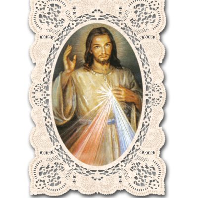 immagine ricamata collezione gesu misericordioso