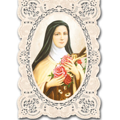immagine ricamata collezione santa teresa