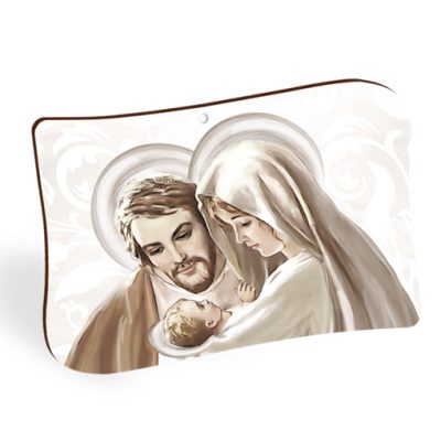 magnete quadretto wave bomboniera sacra famiglia