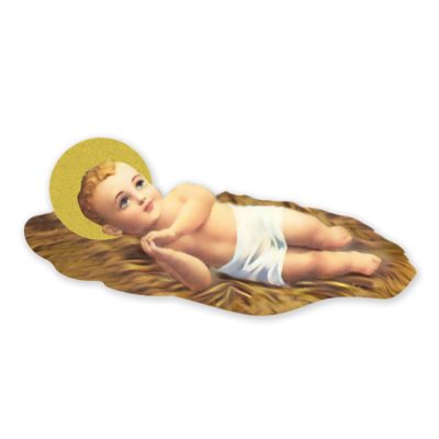 magnete sagomato gesu bambino natale