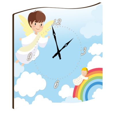 orologio nascita angioletto bomboniera