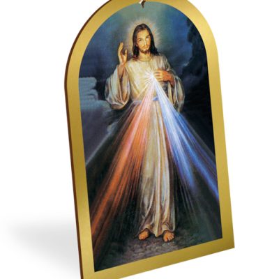 pala legno oro quadro gesu misericordioso