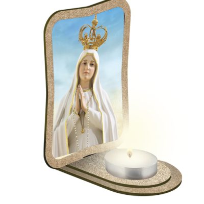 portaluce candela lumino madonna