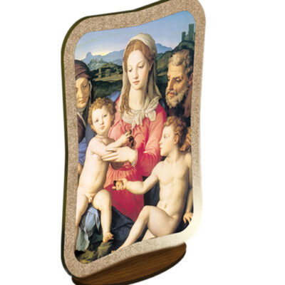 quadretto appoggio madonna bambino