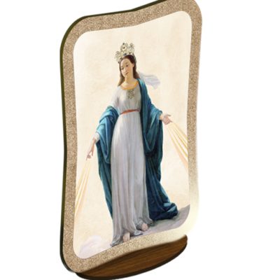 quadretto appoggio madonna miracolosa
