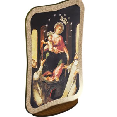 quadretto appoggio madonna rosario pompei
