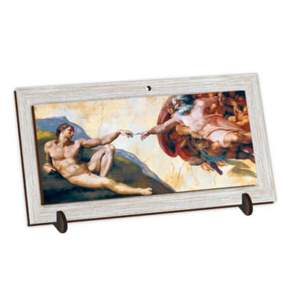 quadretto bidimensionale cornice bomboniera creazione michelangelo