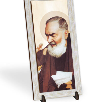 quadretto bidimensionale cornice san pio