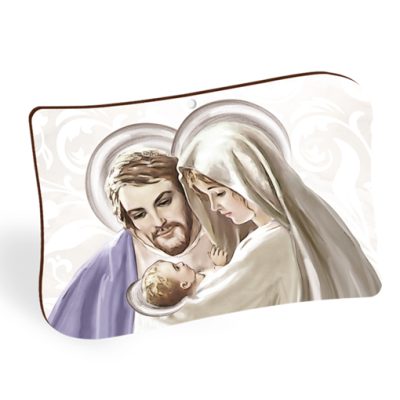 quadretto wave bomboniera sacra famiglia