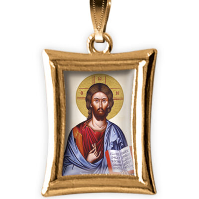 medaglia oro rettangolare gesu maestro