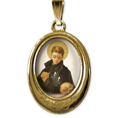 medaglia oro ovale san gabriele