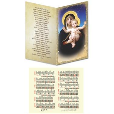 Pieghevole personalizzato Oro 13x11,5 cm f/a (f/c cm 6,5x11,5) con cliscè effetto cornice interno a colori senza cordonatura